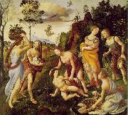 Piero di Cosimo The Finding of Vulcan on Lemnos Spain oil painting artist